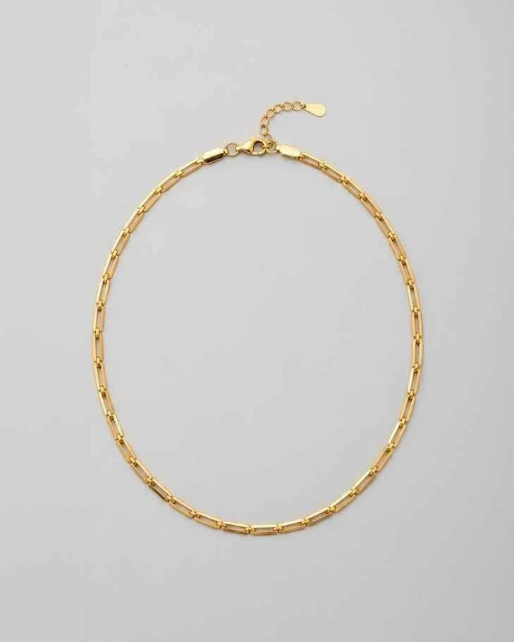 Colar com Elos Lisos