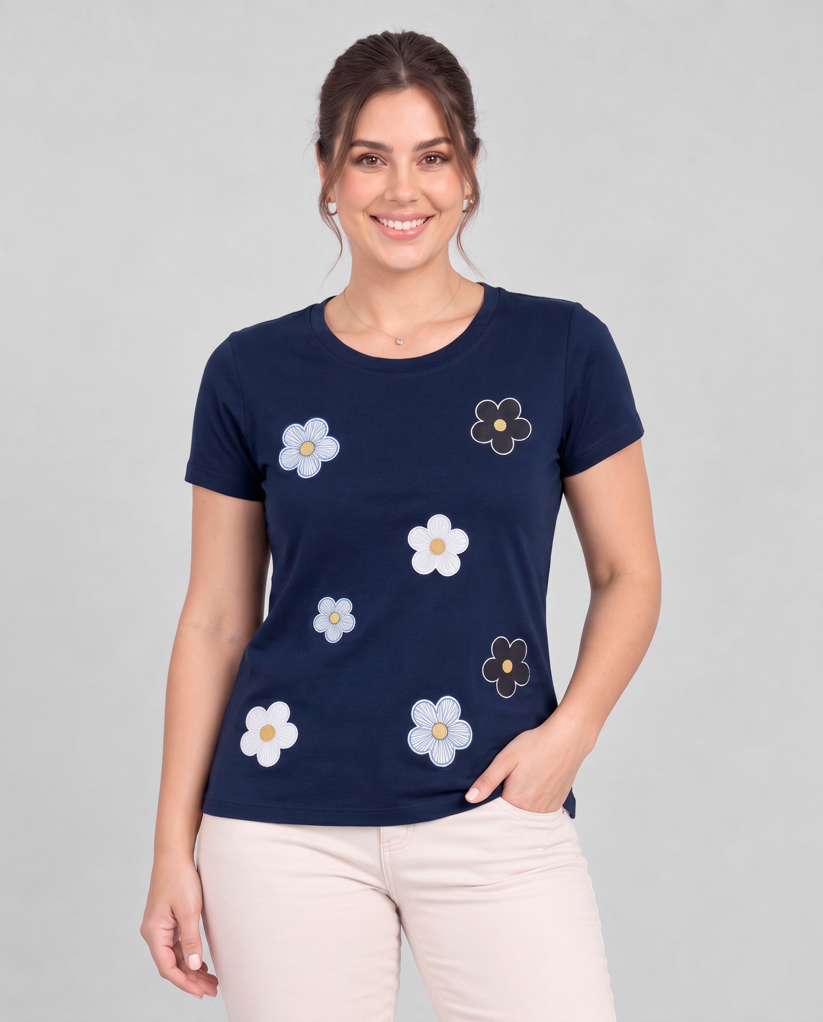 T-Shirt Jardim Floral