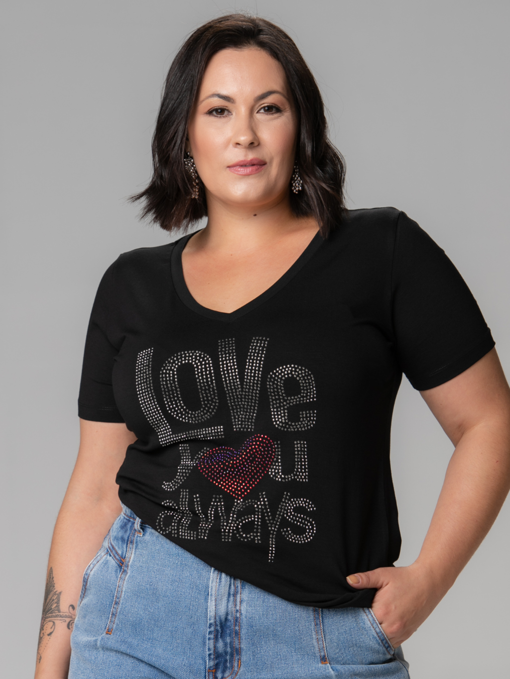 T-Shirt Love You - Divina Garota