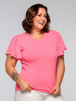 Blusa Essencial Manga Jabô - Divina Garota