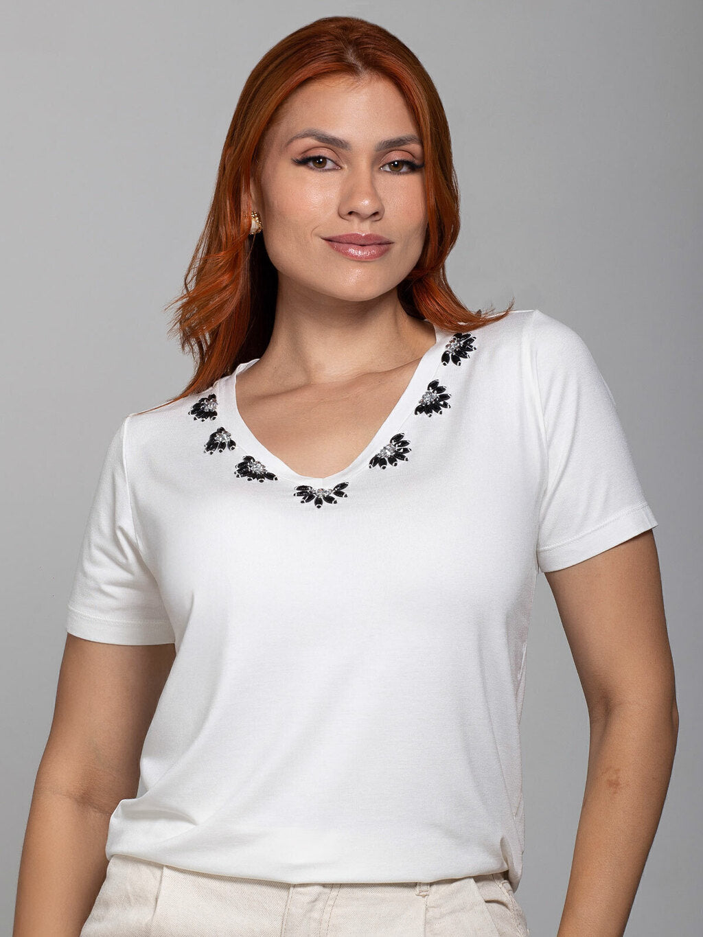 T-shirt Prestígio Bordada