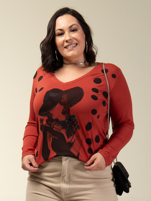 Manga Longa Lady Mystery - Divina Garota