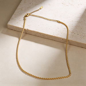 Colar Choker Baiano Banhado a Ouro 18K