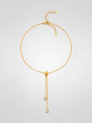 Colar Gravata Ponto de Luz - Divina Garota