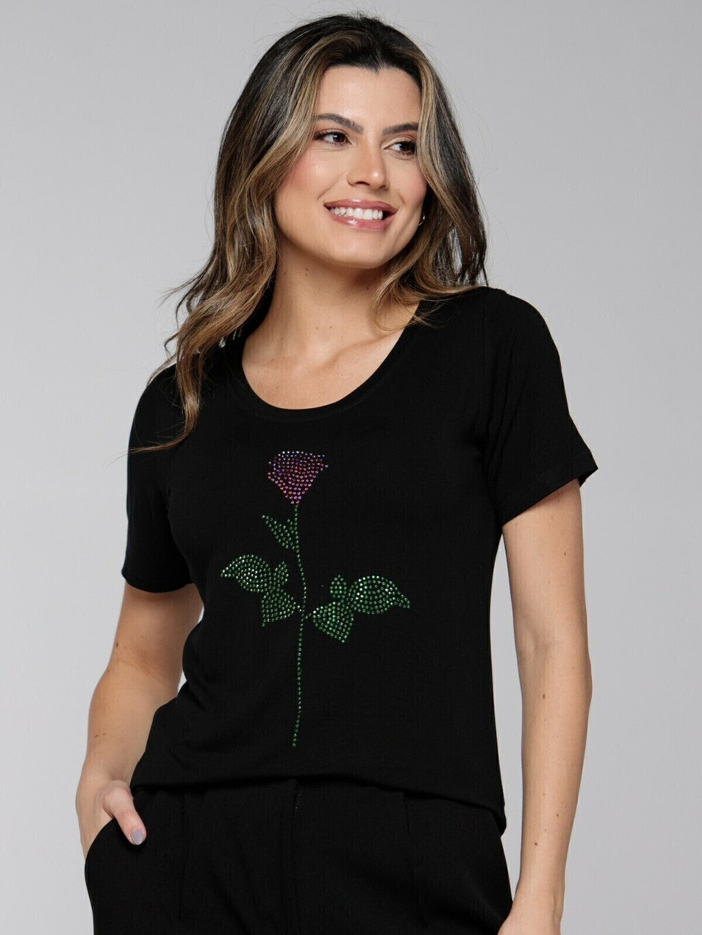 T-shirt Bela Rosa