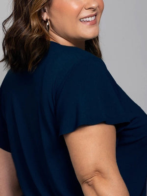 Blusa Essencial Manga Sino - Divina Garota