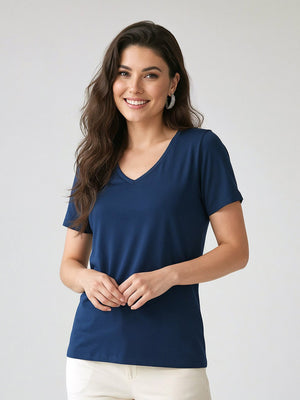 Kit 3 Peças Essenciais Gola V - Divina Garota