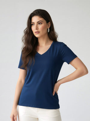 Kit 3 Peças Essenciais Gola V - Divina Garota