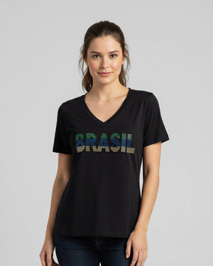 Kit 3 T-shirt Coleçao Brasil - Divina Garota