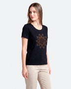 T-Shirt Girassol Dourado