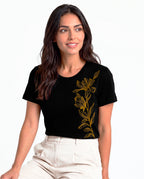 T-Shirt Floral lateral