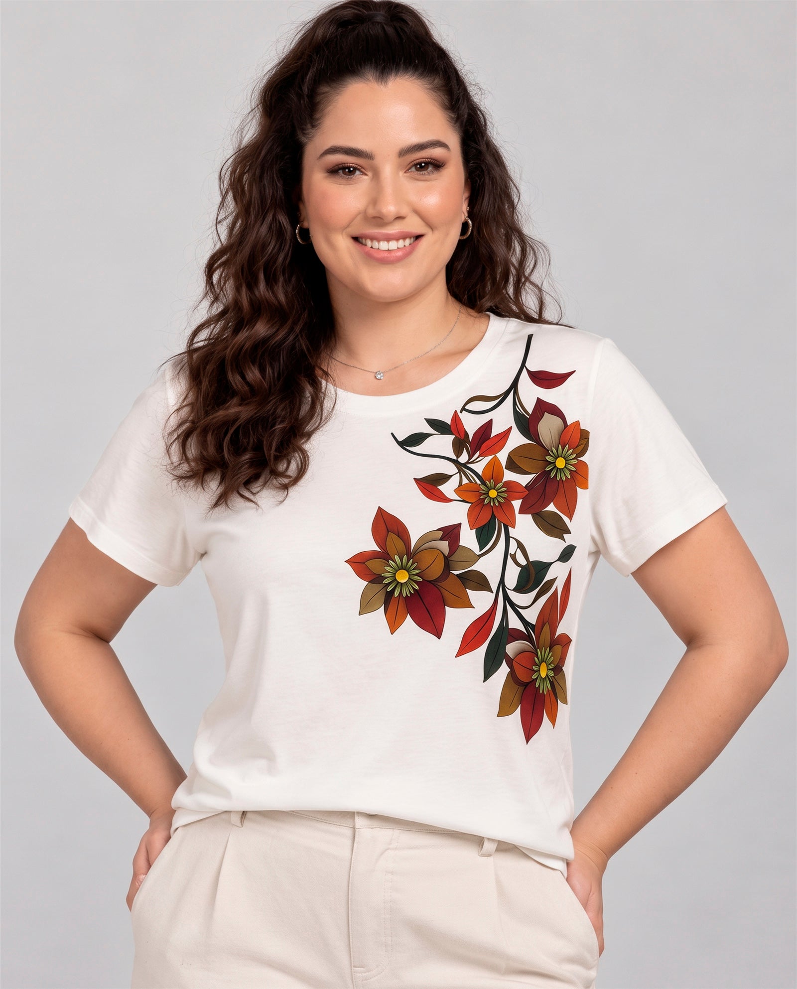 T-Shirt Jardim Boho