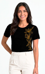 T-Shirt Floral Lateral