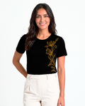 T-Shirt Floral lateral