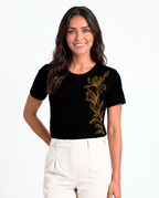 T-Shirt Floral lateral