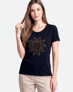 T-Shirt Girassol Dourado