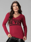 Manga Longa Be You - Divina Garota