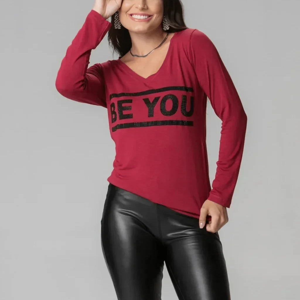 Manga Longa Be You - Divina Garota