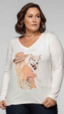 Manga Longa Lady Dog