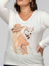 Manga Longa Lady Dog