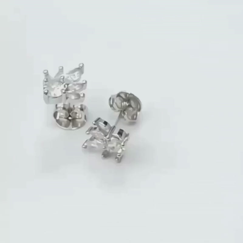 Brinco Pétalas de Zircônia