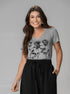 T-shirt 3 Rosas - Divina Garota