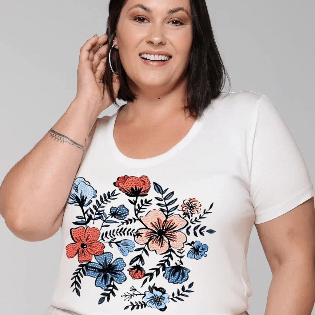 T-shirt Azaleia - Divina Garota