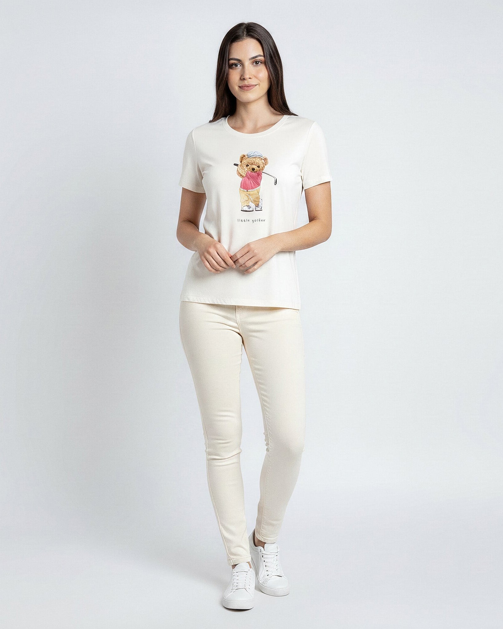 T-shirt Bear Golfer - Divina Garota