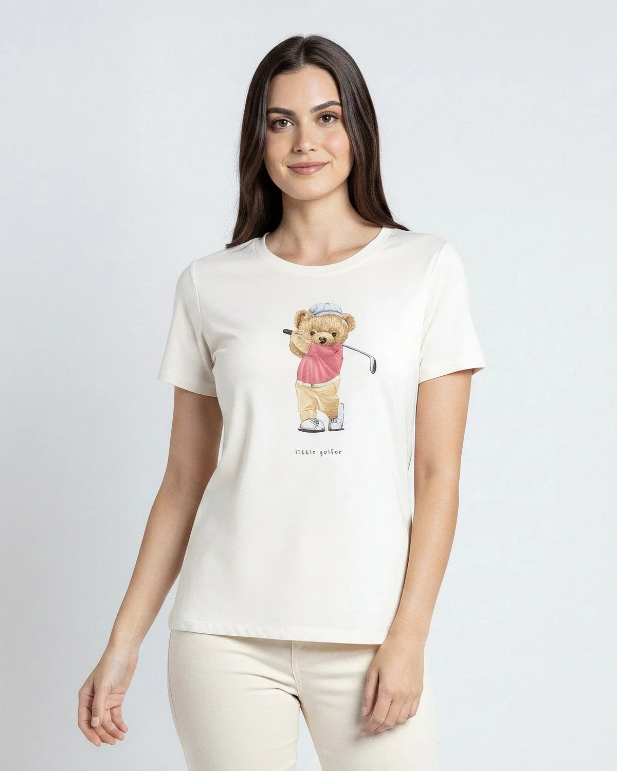 T-shirt Bear Golfer - Divina Garota
