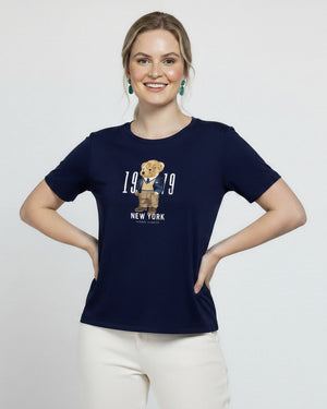 T-Shirt Bear NY - Divina Garota