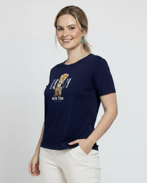 T-Shirt Bear NY - Divina Garota