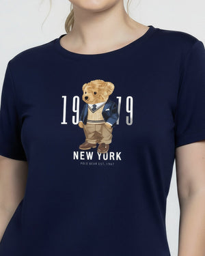 T-Shirt Bear NY - Divina Garota
