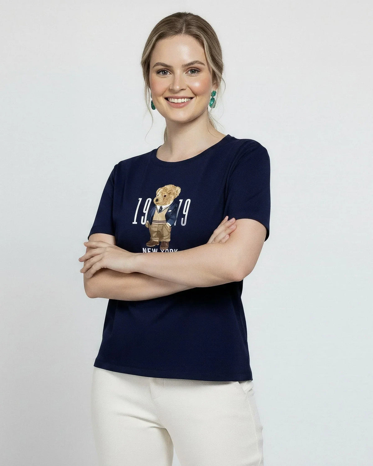 T-Shirt Bear NY - Divina Garota