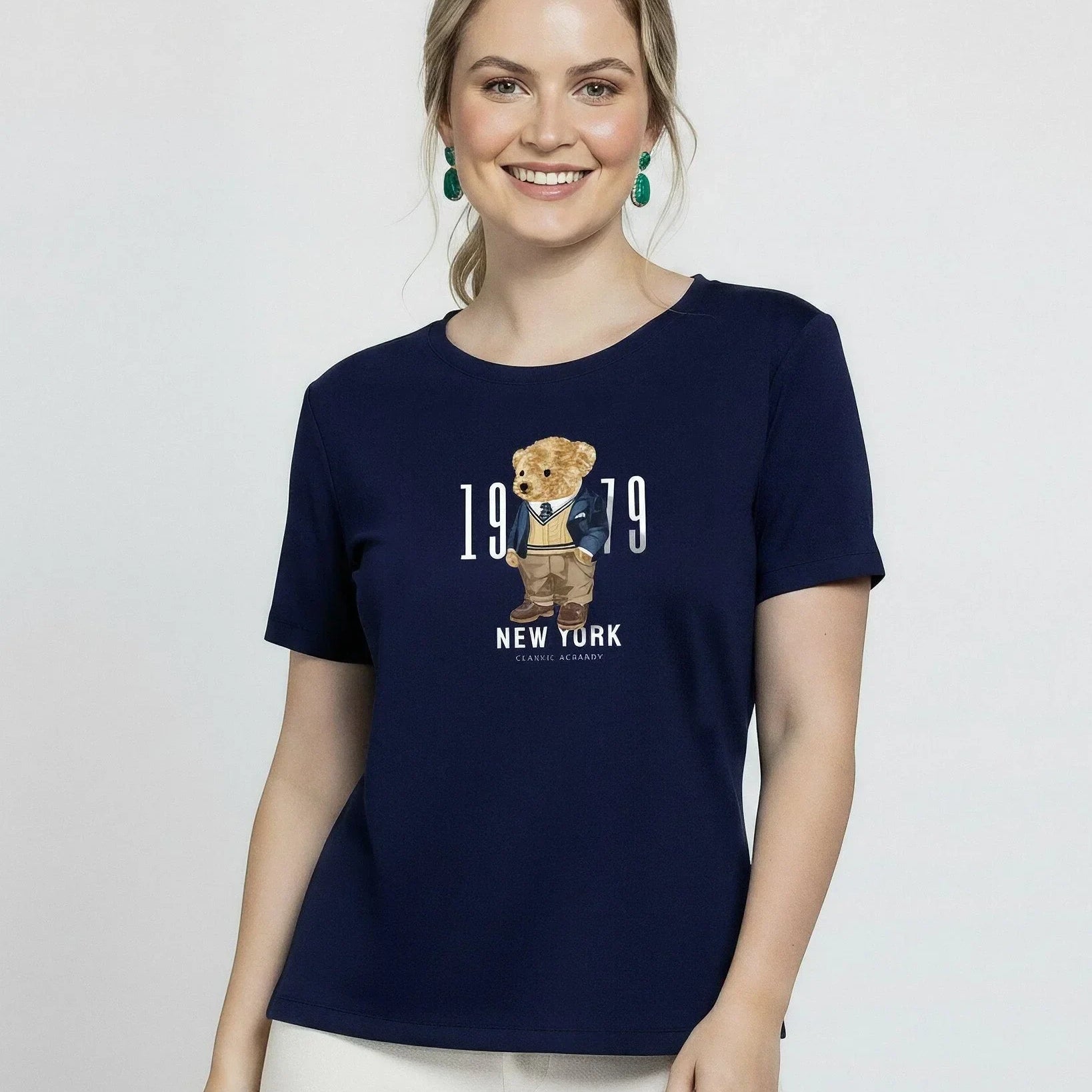 T-Shirt Bear NY - Divina Garota