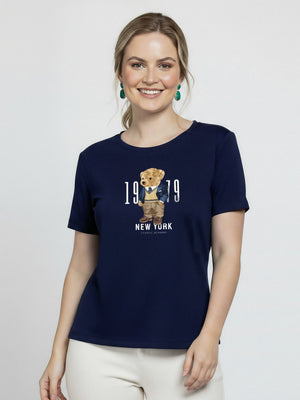 T-Shirt Bear NY - Divina Garota
