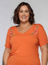 T-Shirt Bordada Aurora