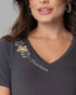 T-Shirt Bordada Preciosa