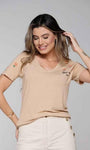 T-shirt Bordada Que Seja Leve