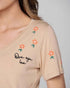 T-shirt Bordada Que Seja Leve
