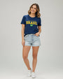 T-shirt Brasil 5 Estrelas - Divina Garota