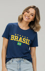 T-shirt Brasil 5 Estrelas - Divina Garota