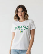 T-shirt Brasil 5 Estrelas - Divina Garota