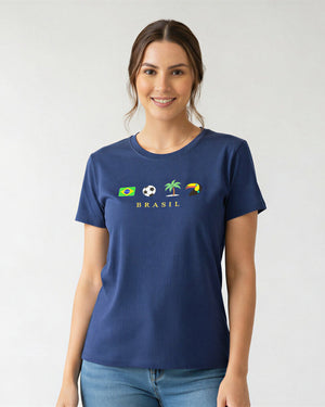 T-Shirt Brasil Essência - Divina Garota