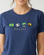 T-Shirt Brasil Essência - Divina Garota