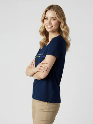 T-Shirt Brasil Line - Divina Garota
