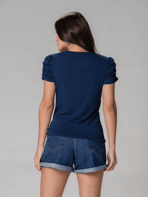 T-Shirt Bufante Tigre Strass - Divina Garota