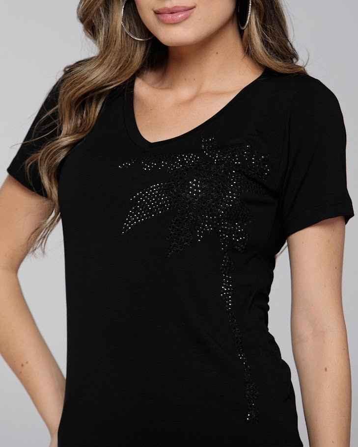 T-Shirt Coqueiro Strass