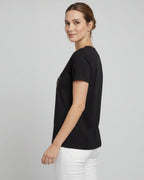 T-Shirt Coração Geométrico - Divina Garota