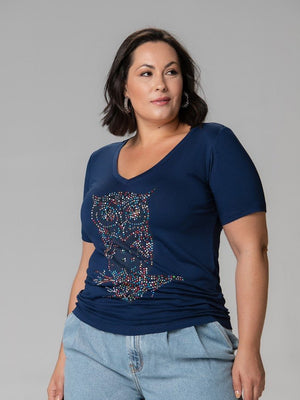 T-Shirt Coruja - Divina Garota
