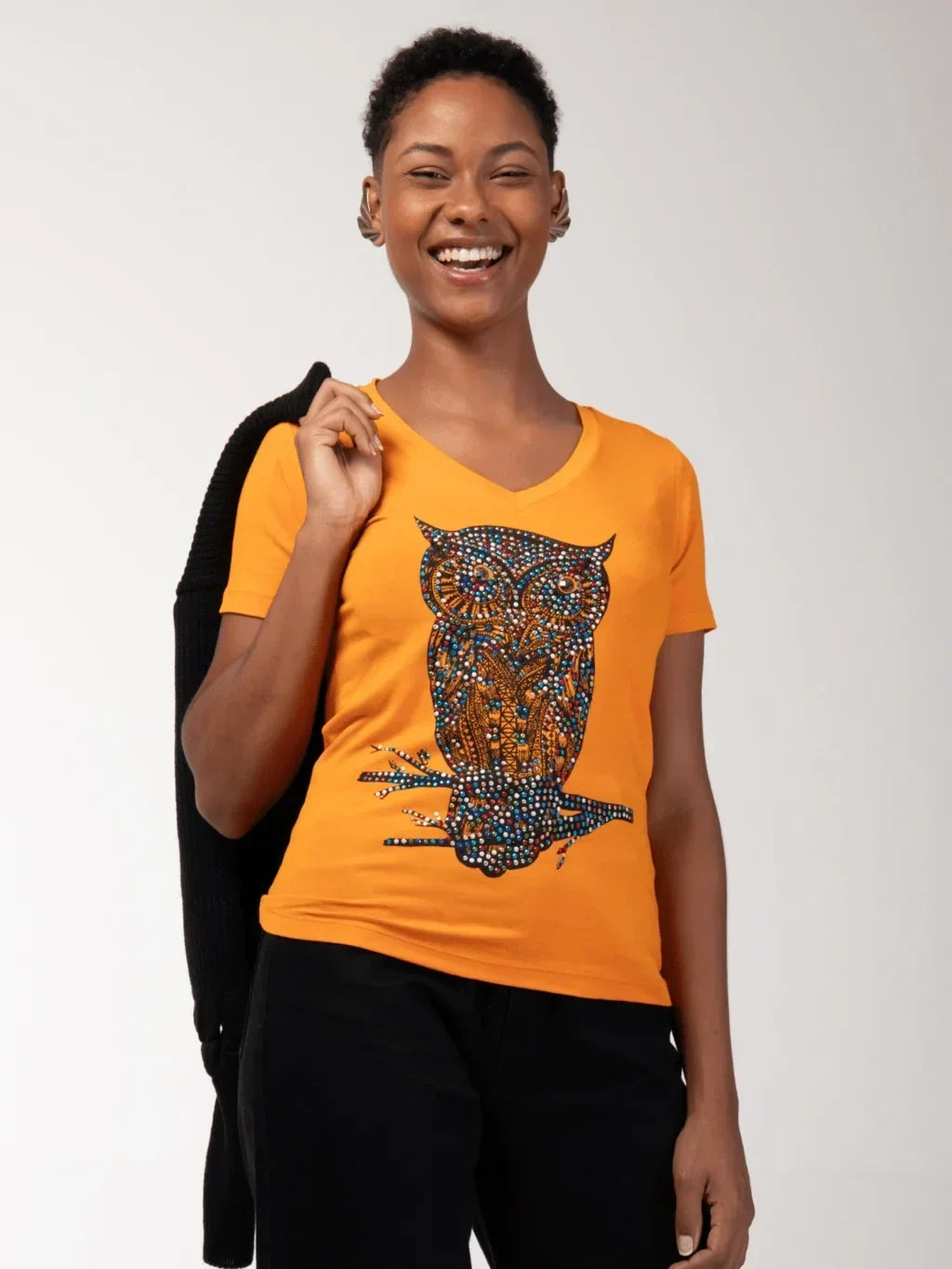 T-Shirt Coruja - Divina Garota